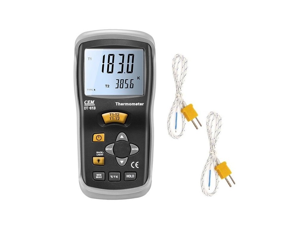 5883 cem dt613 k tipi prob baglanabilen 2 kanalli termometre 613 dt613 pp