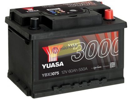 10511 autobaterie yuasa ybx3075 12v 60ah