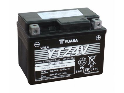 11585 motobaterie yuasa ytz4v 12v 3ah