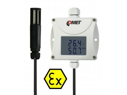 11798 comet t3111ex jiskrove bezpecny snimac teploty a vlhkosti s v