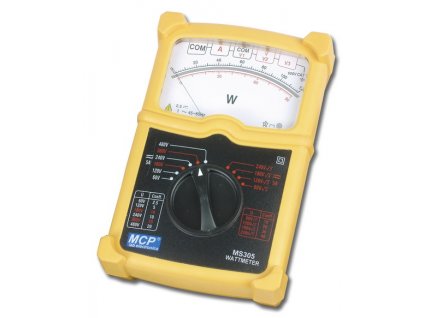 12497 analogovy wattmetr mcp ms 305 trifazovy