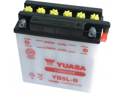 131 motobaterie yuasa yb5l b 12v 5ah s kyselinou