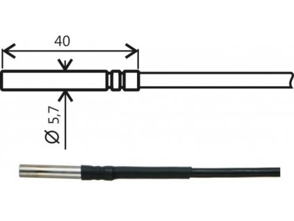 13286 1 comet n1atg8 snimac teploty kabel 1 m