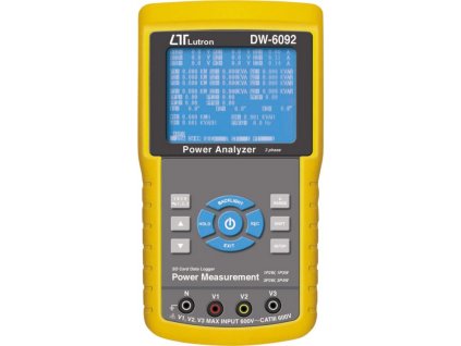 wattmetr a analyzátor LUTRON DW-6092