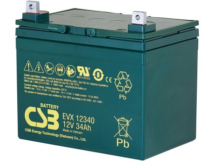 EVX 12340 12v 34Ah 3