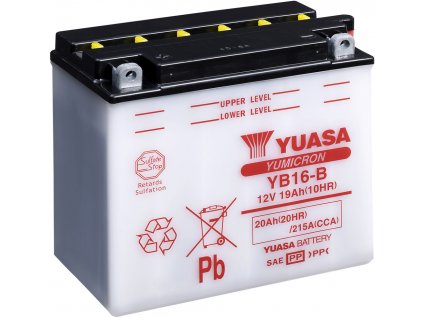 236 5 motobaterie yuasa yb16 b 12v 19ah