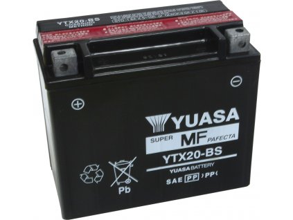 2408 2 motobaterie yuasa ytx20 bs 12v 18ah