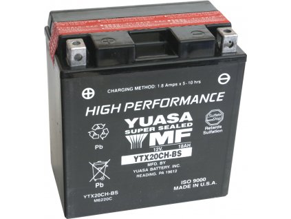 4103 motobaterie yuasa ytx20ch bs 12v 18ah
