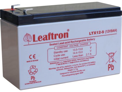 akumulátor Leaftron LTX12-9 T2 (12V/9Ah)