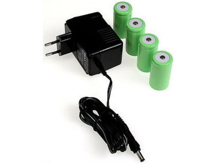 6518 1 a 1045 nabijec baterii se 4 ks nicd bateriemi