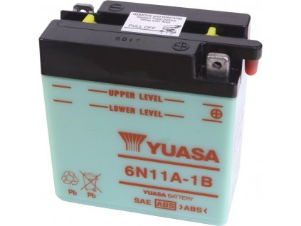 68 motobaterie yuasa 6n11a 1b 6v 11ah