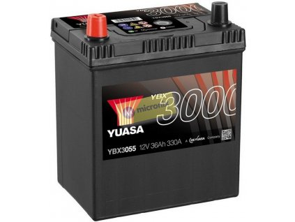 9020 autobaterie yuasa ybx3055 12v 36ah