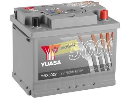 9032 autobaterie yuasa ybx5027 12v 62ah