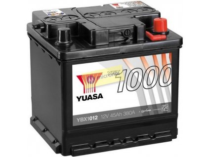 9272 autobaterie yuasa ybx1012 12v 45ah