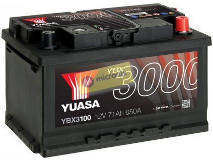 9284 autobaterie yuasa ybx3100 12v 71ah