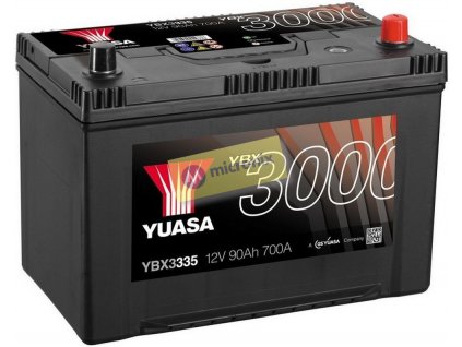 9293 autobaterie yuasa ybx3335 12v 90ah
