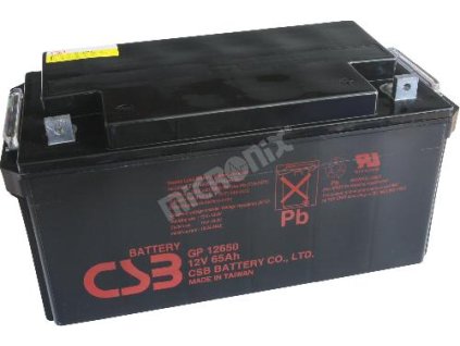 33380 gp12650 12v 65ah akumulator csb