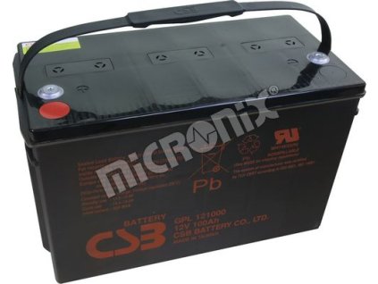 33395 gpl121000 12v 100ah akumulator csb