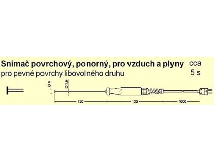 33452 gof 500 greisinger snimac teploty