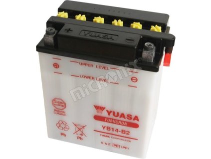 34778 yb14 b2 yuasa motoakumulator
