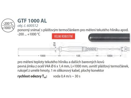 37151 gtf 1000al teplotny snimac ponorny do hlinika