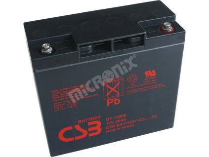 37175 gp12200 12v 20ah akumulator csb
