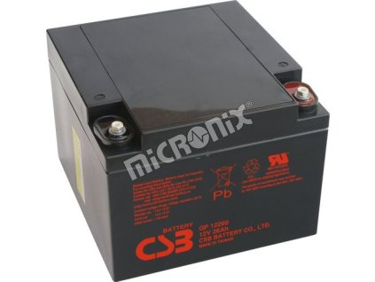 37178 gp12260 b1 12v 26ah akumulator csb
