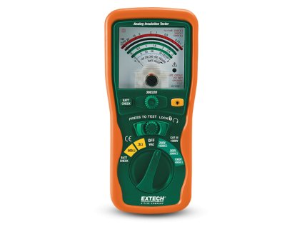 38597 extech 380320 analogovy tester izolacie