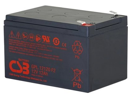 38927 gpl12120f2 12v 12ah akumulator csb