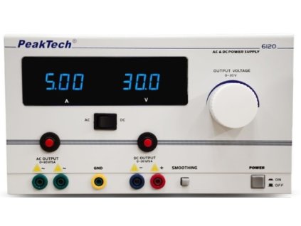 39386 peaktech p6120 napajaci zdroj