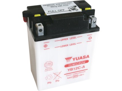 2891 2 motobaterie yuasa yb12c a 12v 12ah