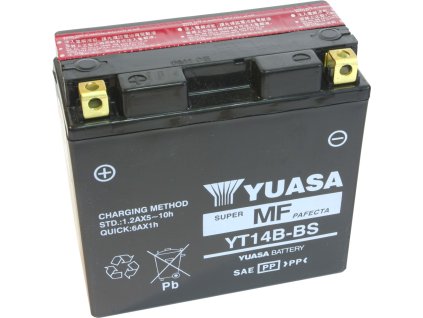 2876 2 motobaterie yuasa yt14b bs 12v 12ah
