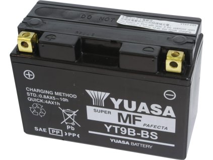 2873 2 motobaterie yuasa yt9b bs 12v 8ah