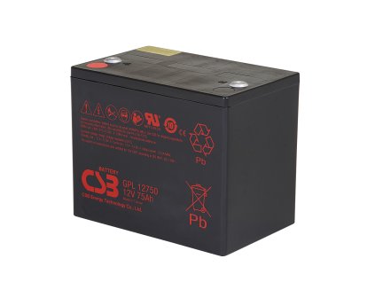GPL 12750 12V 75Ah 3
