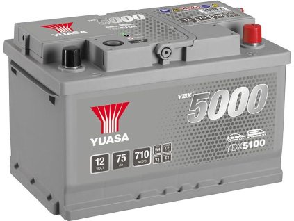 9047 2 autobaterie yuasa ybx5100 12v 75ah