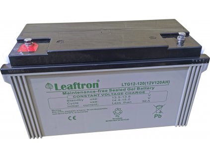 Ipari zselés gél akkumulátor Leaftron 12V 120Ah LTG12 120