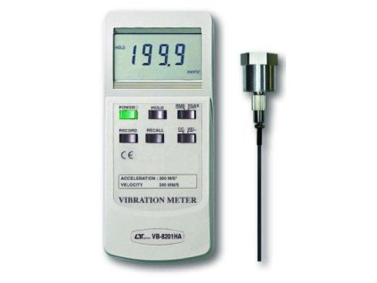 VB 8201HA, merač vibrácií Lutron