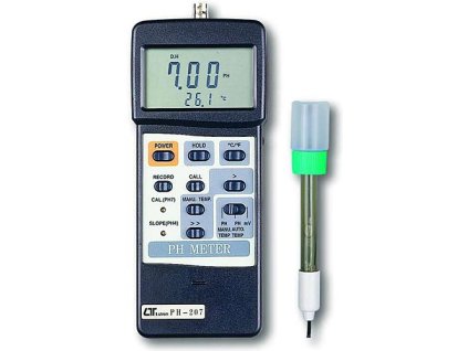 PH 207, Lutron, merač pH, mV, C