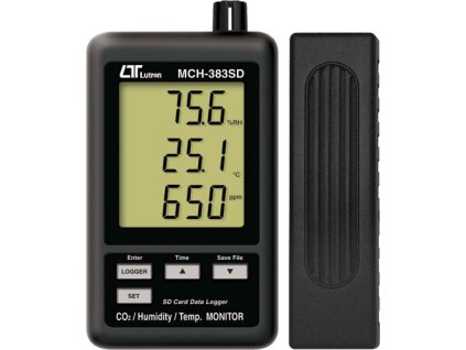 MCH 383SD, záznamník teplota, vlhkosť, CO2