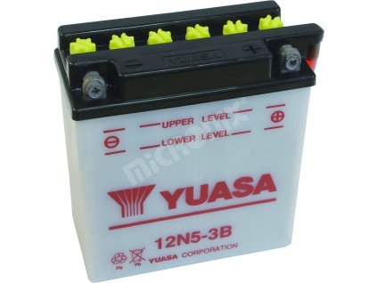 92 2 motobaterie yuasa 12n5 3b 12v 5ah