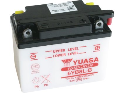 125 2 motobaterie yuasa 6yb8l b 6v 8ah
