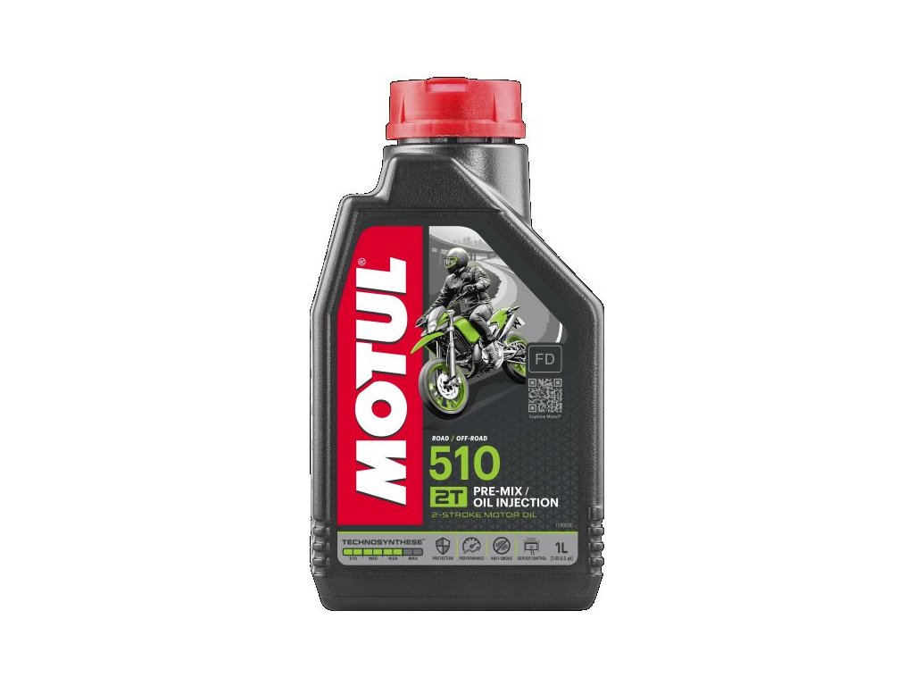 Motul 510 2T 1L – olej pro dvoutaktní motory motorek a čtyřkolek