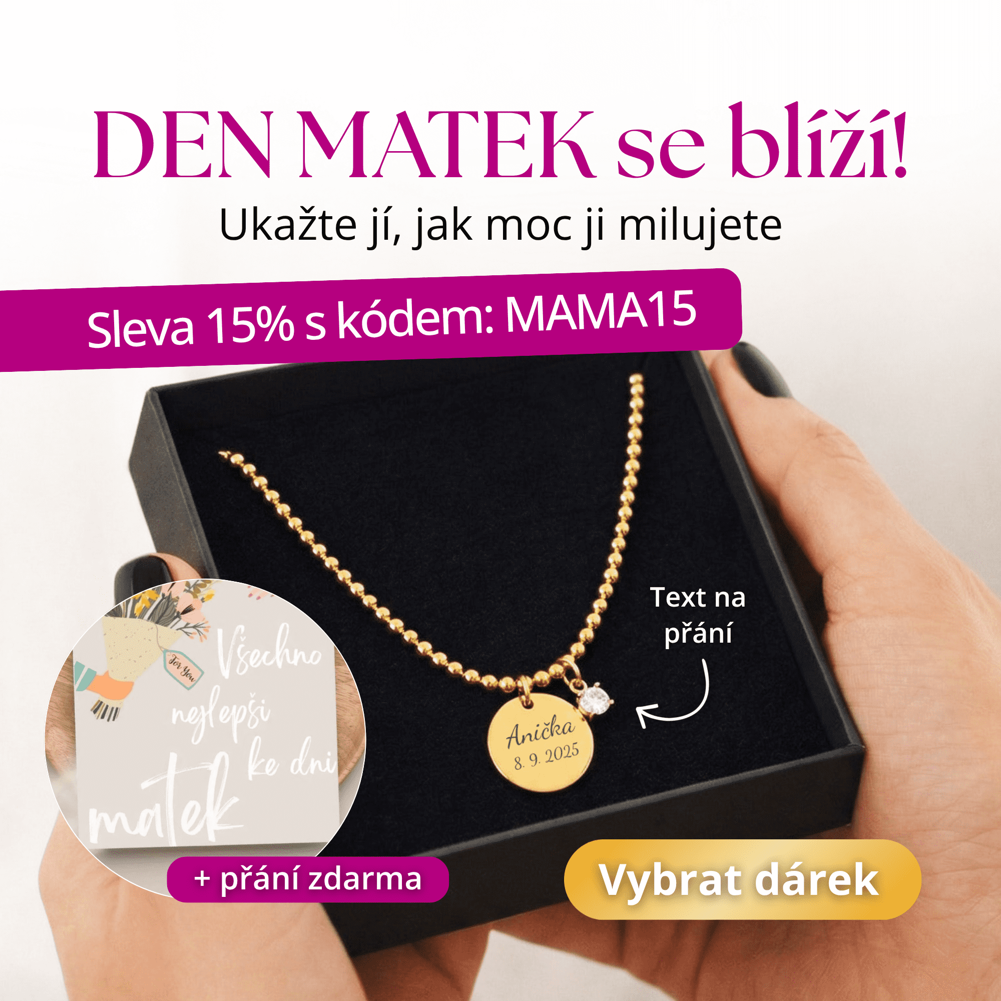 Den matek sleva 15 %