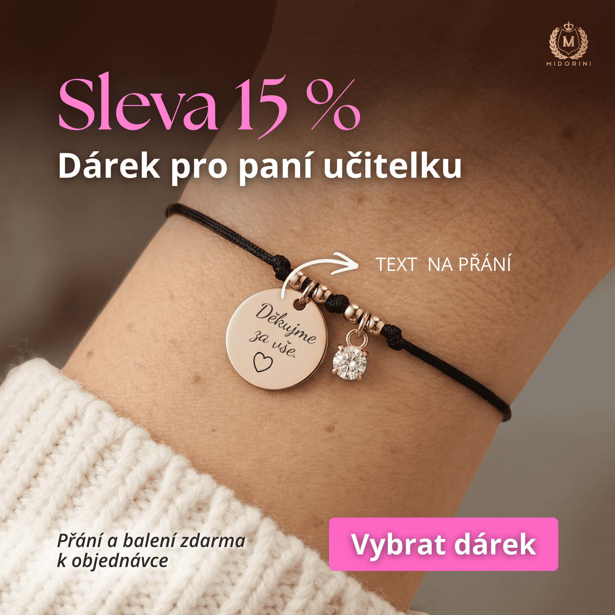 15 % učitelky