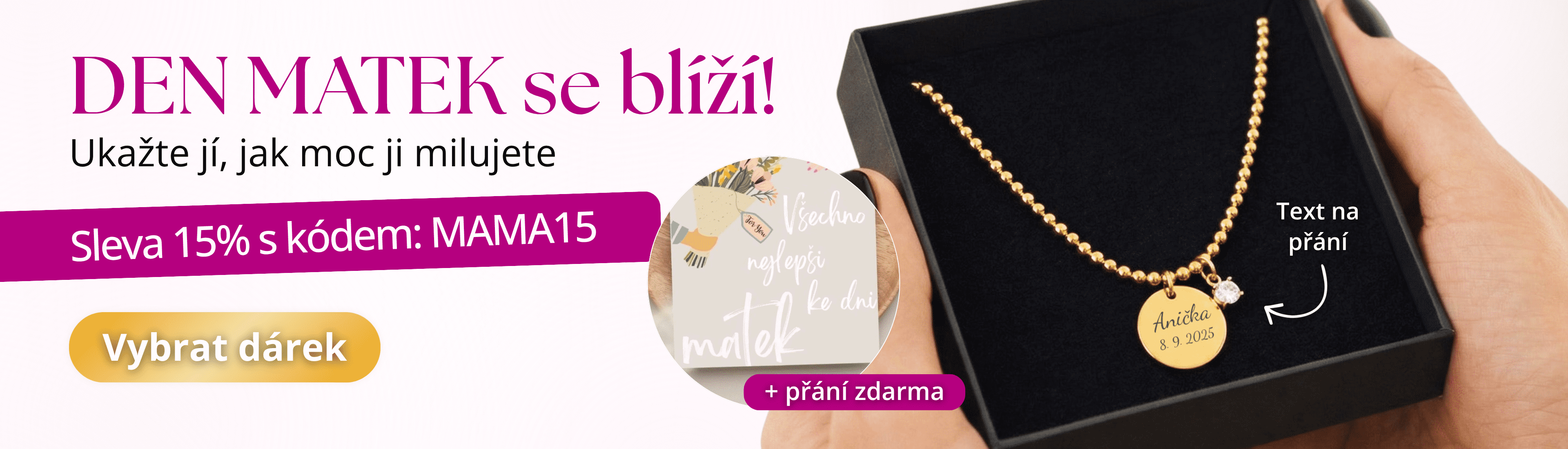 Den matek sleva 15 %