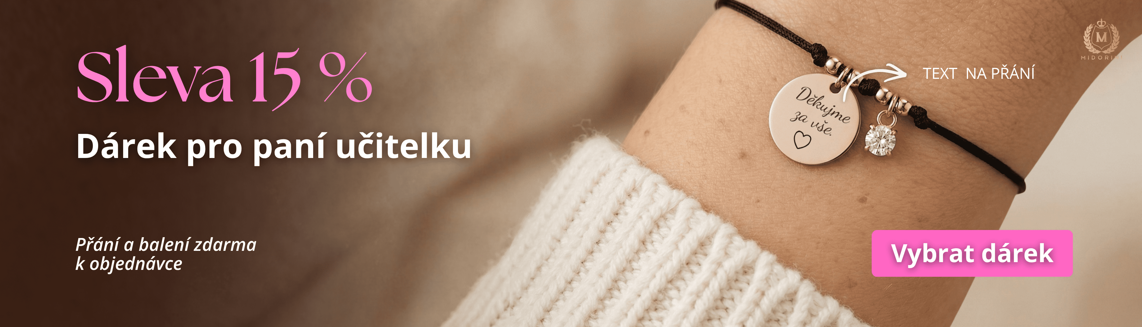 15 % sleva učitelky