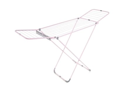 X lábú pillangó ruhaszárító 17,5 m Soft Pink színben, összecsukható kivitel