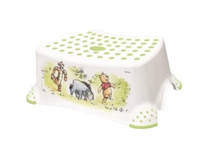 Fellépő csúszásgátlós 40x28x14cm max. 80kg-ig (Szín Zöld)