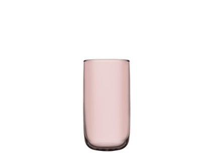 Pohár long drink Iconic 3 db-os, 365 ml, üveg pink