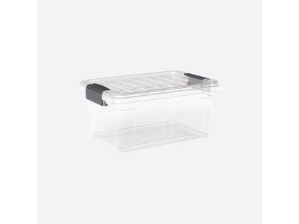 Tárolódoboz tetővel átlátszó 6.25l